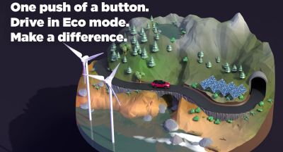 Carro Toyota o Lexus con modo Eco