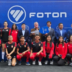 FOTON se convierte en el nuevo patrocinador de la Selección Peruana de Vóley