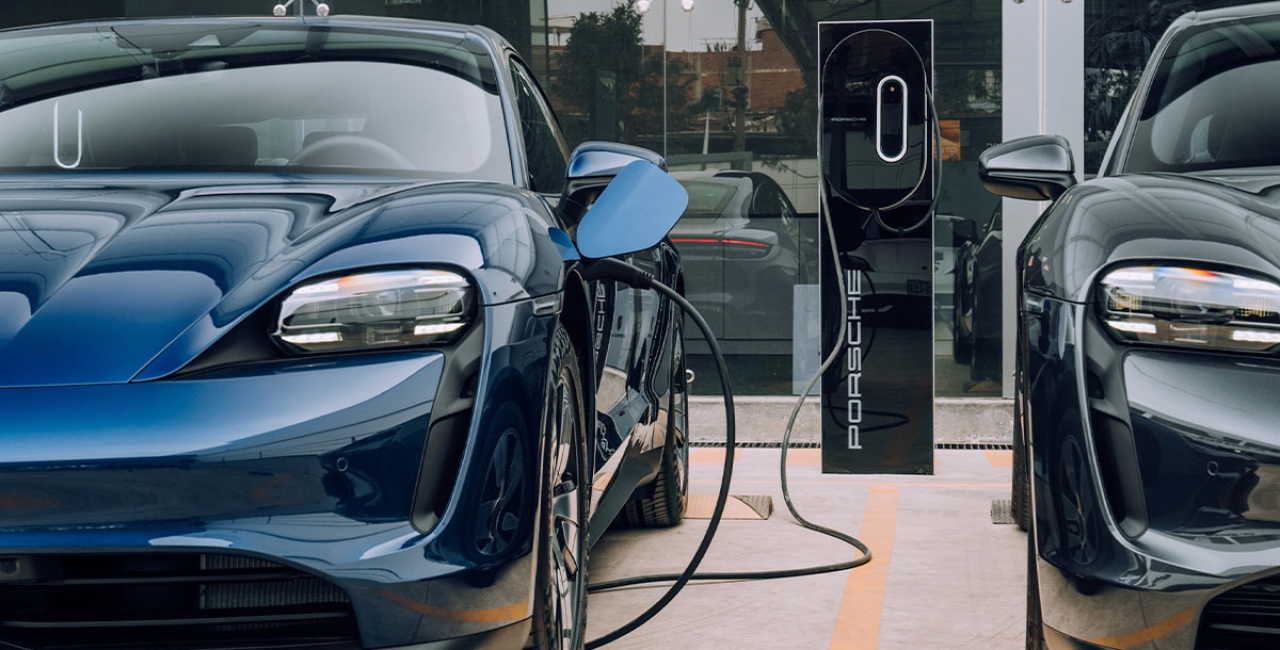 Estación de carga eléctrica Porsche