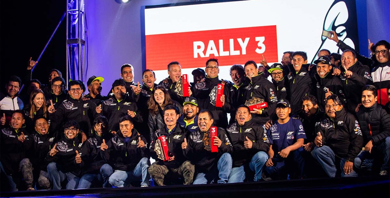 Caminos del Inca finalizó con espectacular entrega de trofeos