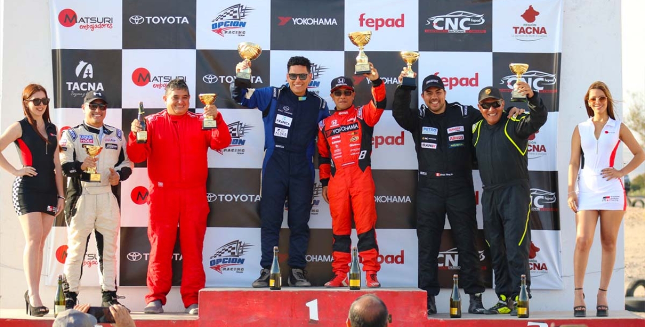 Wong y Balarezo Aseguran el Tercer Puesto en el Autódromo de Tacna
