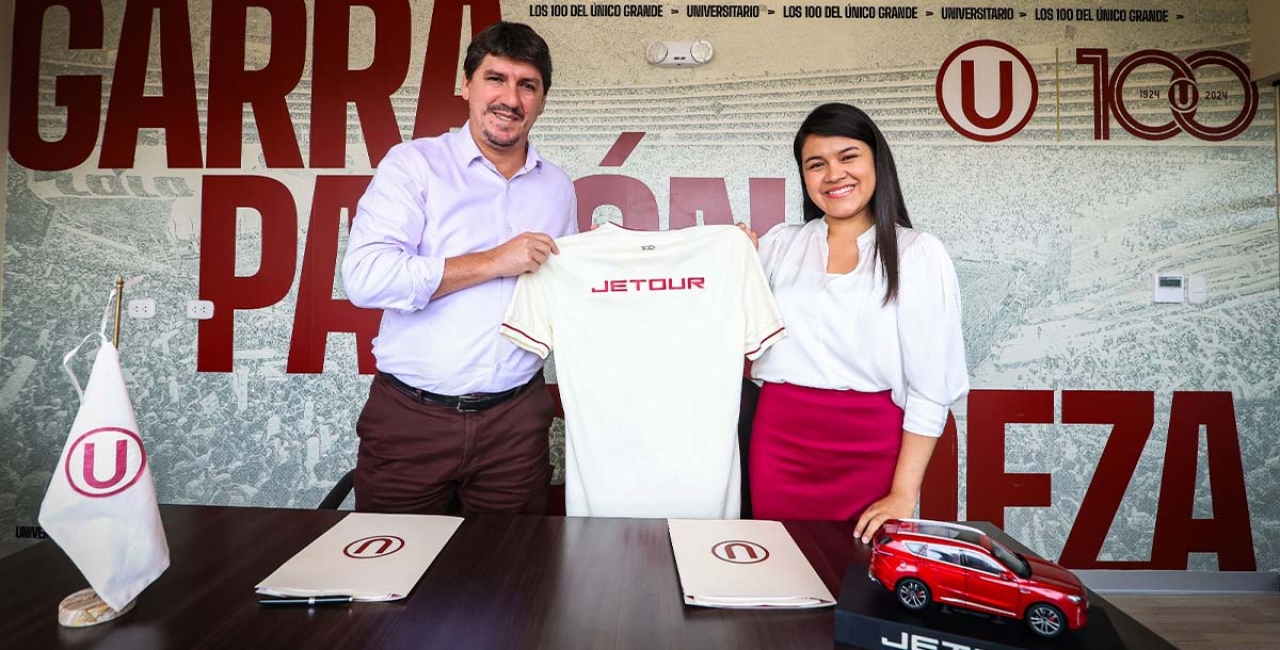 Jetour renueva patrocinio con Universitario para su centenario