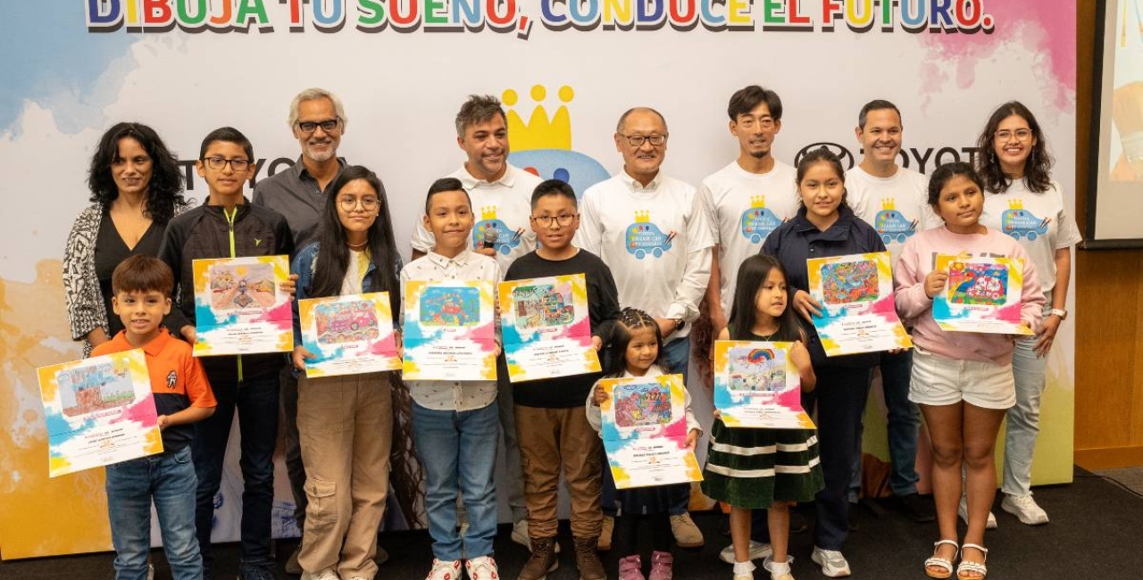 Ganadores del Concurso Toyota Dream Car en Cinco Regiones del Perú