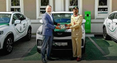 Geely Tugella se une a la flota de la Policía de Dubái