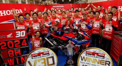 Honda Team HRC con Japan Post Gana la 45ª carrera de resistencia en carretera de 8 horas de Suzuka