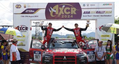Mitsubishi Ralliart destaca en el Asia Cross Country Rally 2024
