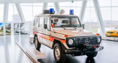 Mercedes-Benz 230 G DLRG: Un héroe todoterreno en rescate acuático