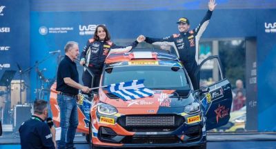 Piloto peruano José “Abito” Caparó destacó en el Rally de Acrópolis