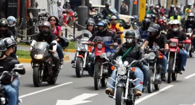 Gobierno anuncia placas de motos más grandes y cámaras de vigilancia