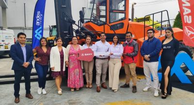 Sany entregó montacargas a empresa Trans Internacional Galen