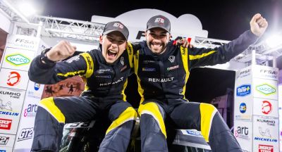 Tom Pellerey campeón del  Rallys de grava en dos ruedas motrices con Clio Rally5