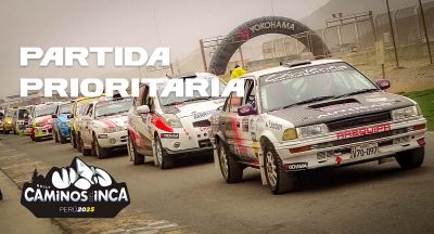 Orden de partida y pilotos prioritarios en el Rally Caminos del Inca 2025