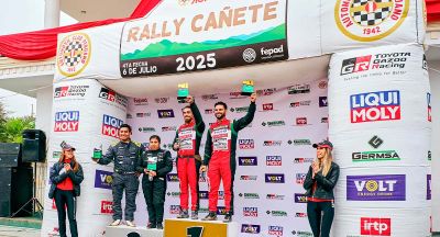 Ashley García suma una nueva victoria en el Rally Cañete