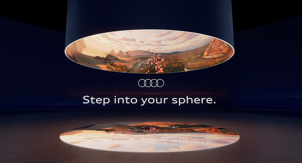 Audi revela su visión para la conducción del futuro en el Festival OMR 2023 de marketing digital
