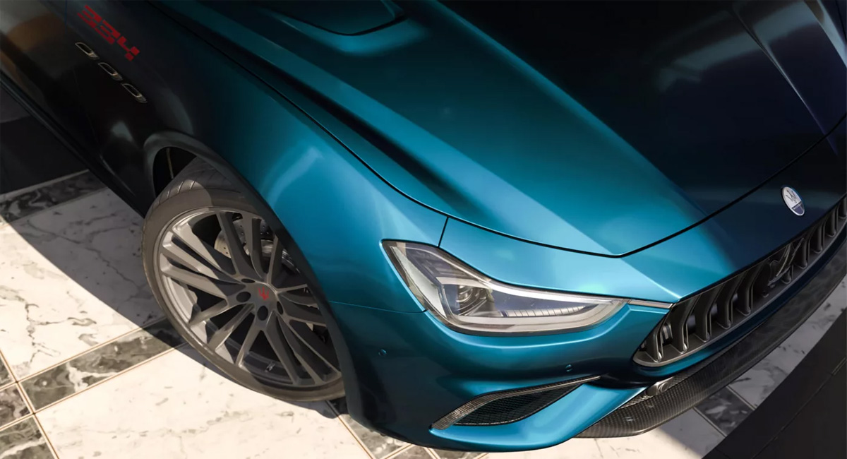 Maserati: Potencia V-8 