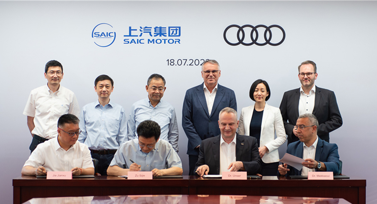 Audi y SAIC Motor