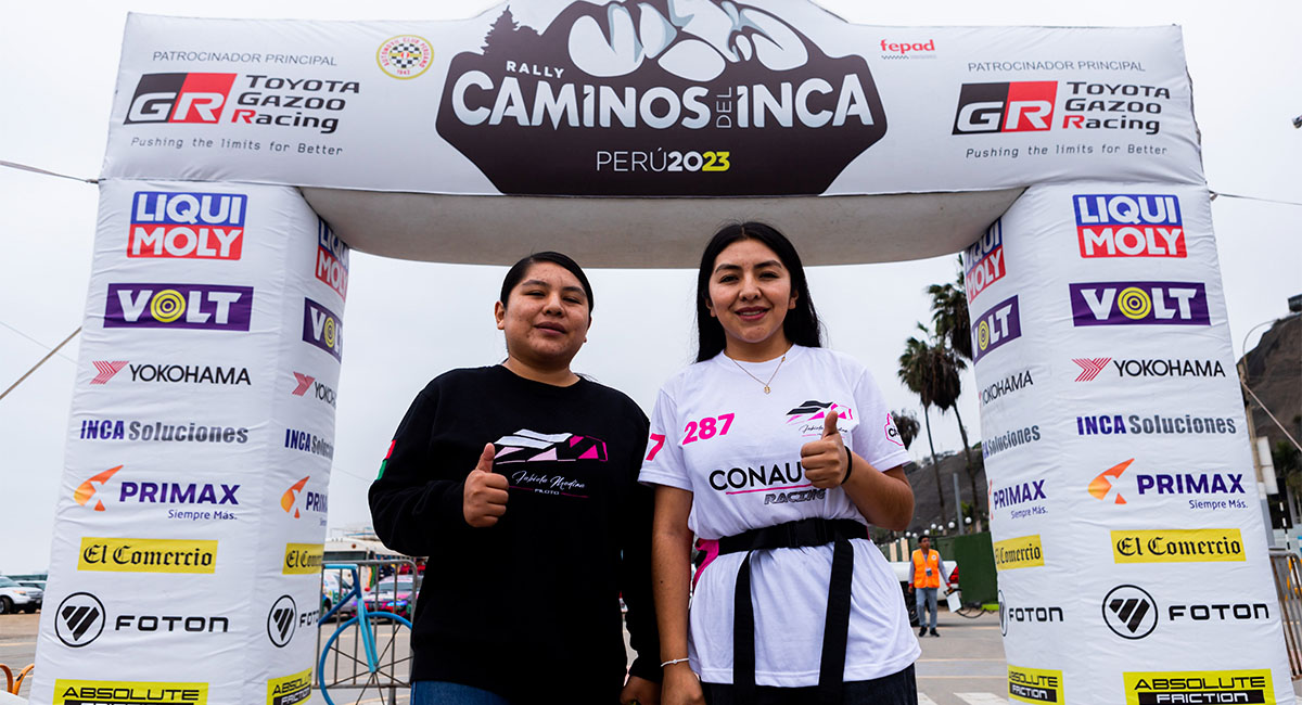 Pilotos pasan las verificaciones para el Gran Premio Caminos del Inca 2023