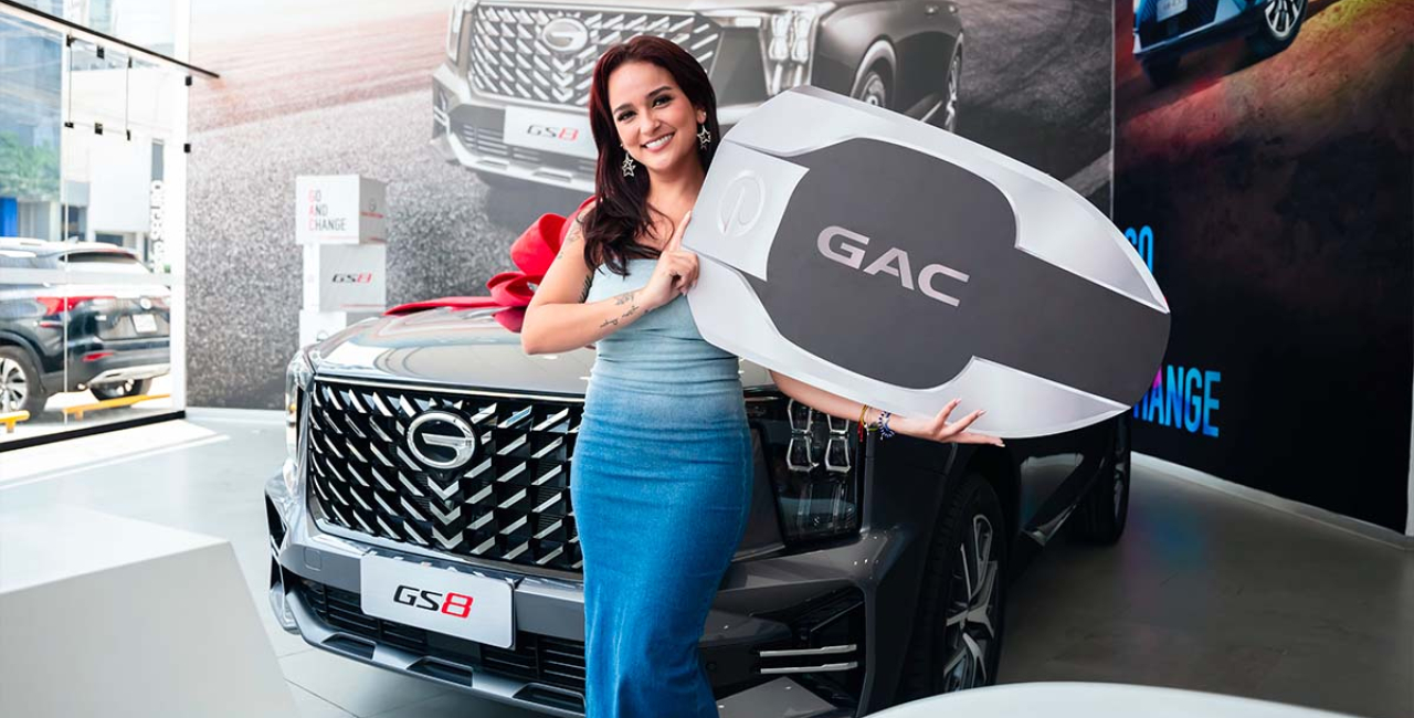GAC Motor anuncia a Daniela Darcourt como su nueva embajadora