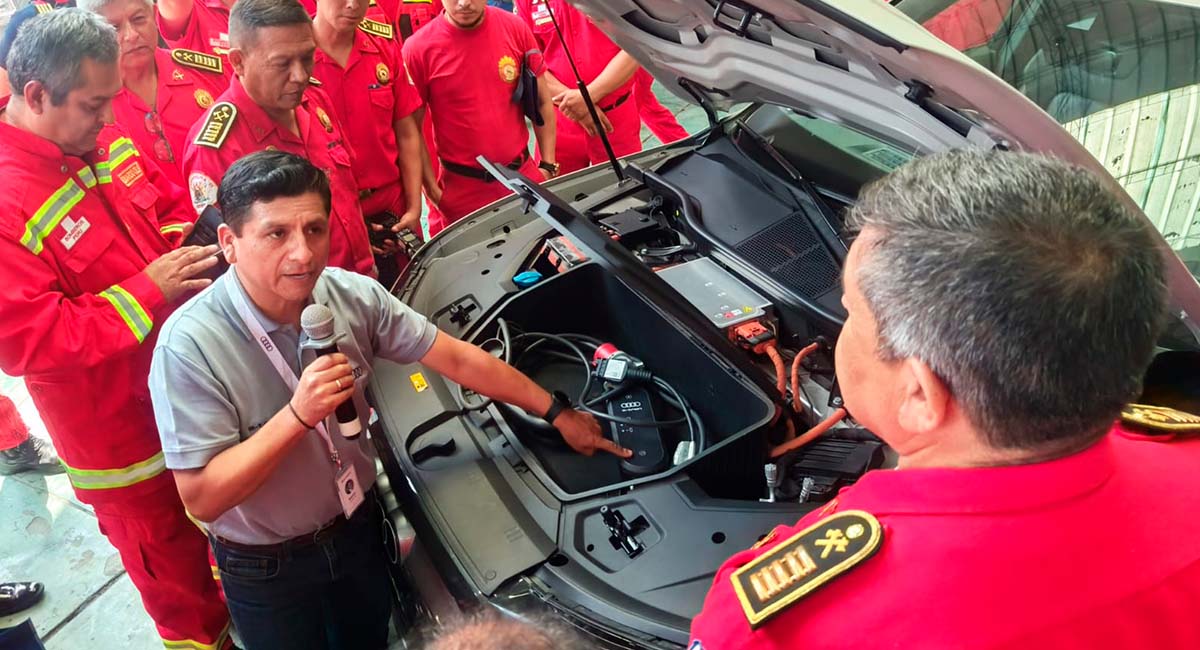 La AAP inicia programa de capacitación para Bomberos Voluntarios del Perú