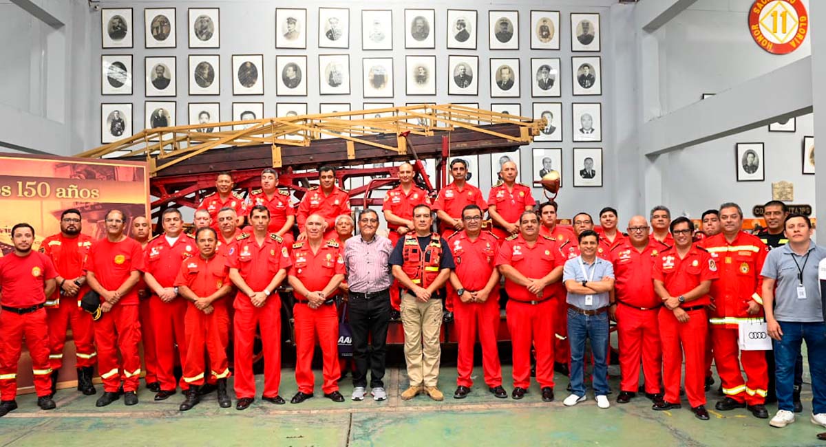 La AAP inicia programa de capacitación para Bomberos Voluntarios del Perú