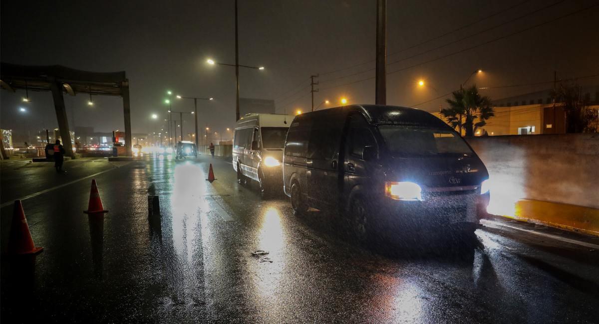 Recomendaciones a conductores ante presencia de lluvias