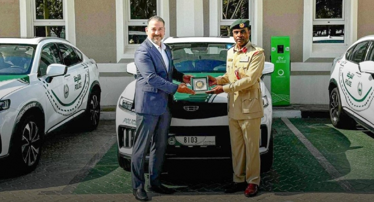 Geely Tugella se une a la flota de la Policía de Dubái