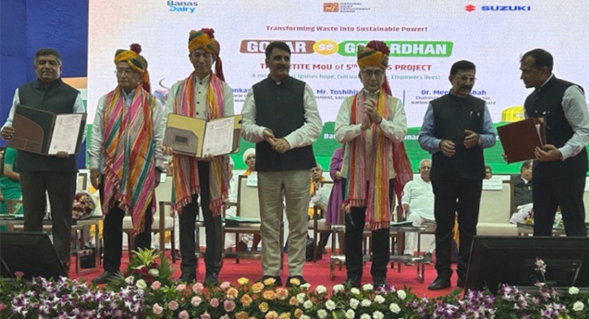 Suzuki avanza hacia la neutralidad de carbono en India con quinta planta de biogás