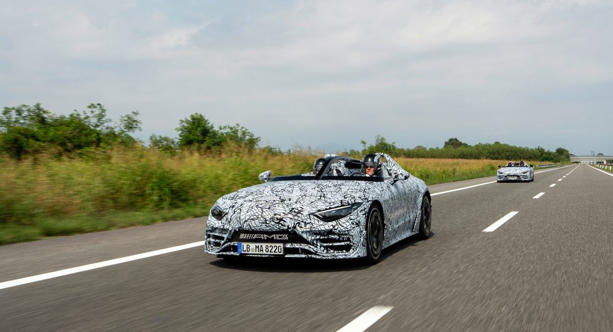 Mercedes-AMG PureSpeed: exclusivo Roadster en fase final de pruebas