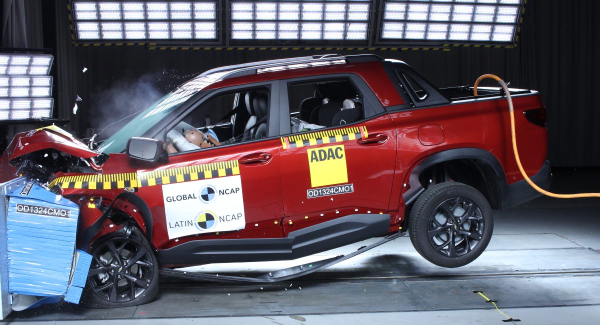 Chevrolet Montana 2024: resultados de seguridad en Latin NCAP