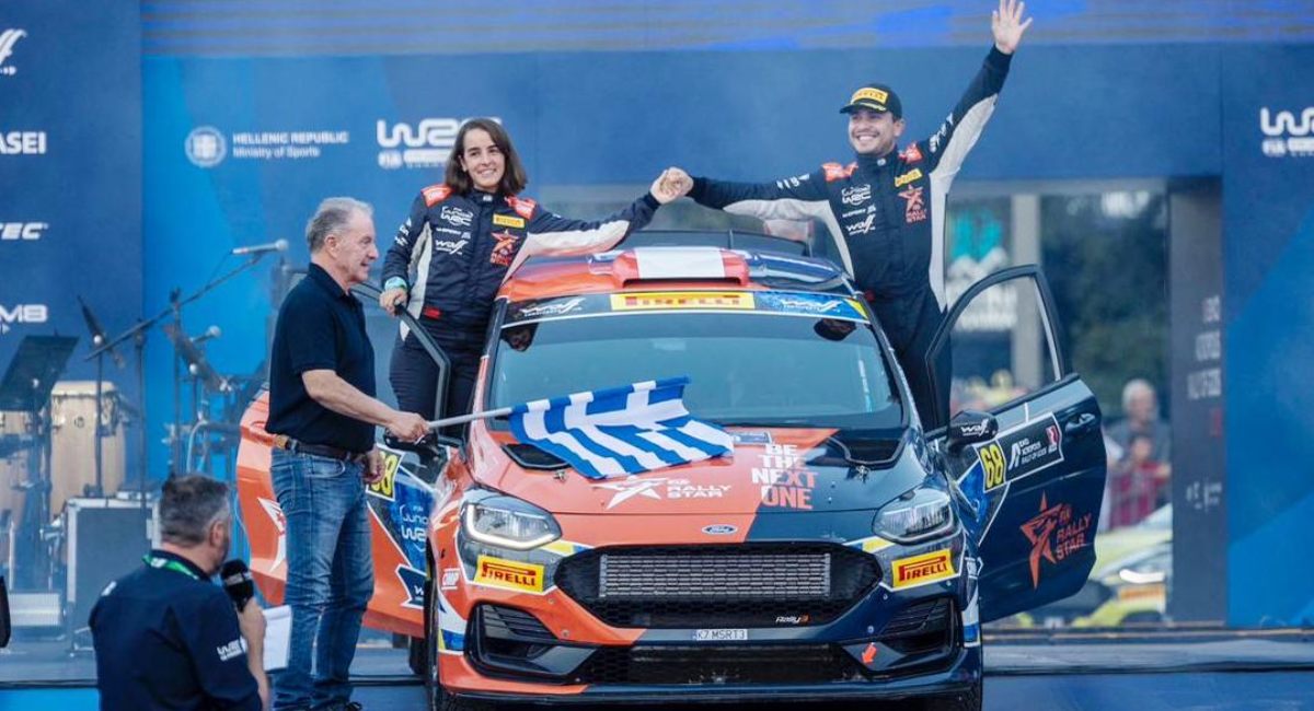 Piloto peruano José “Abito” Caparó destacó en el Rally de Acrópolis