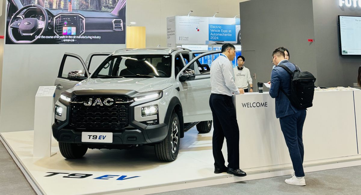 JAC presenta su innovadora T9 EV en Automechanika Frankfurt 2024
