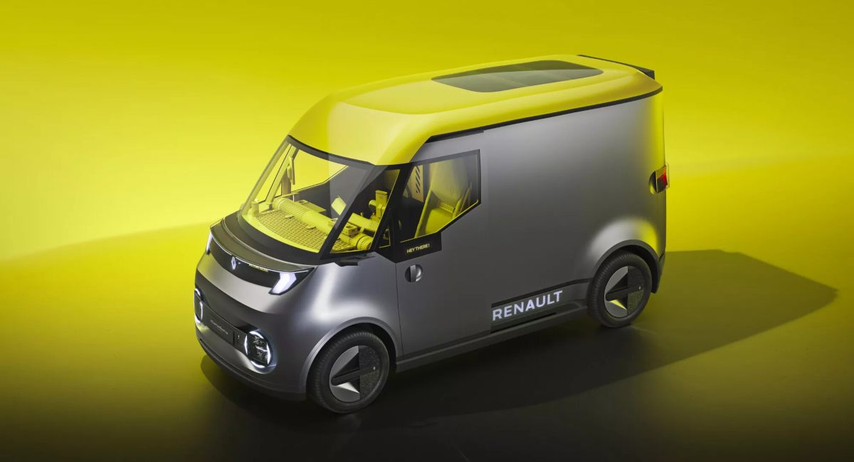 Renault Estafette Concept: La revolución de las furgonetas eléctricas 