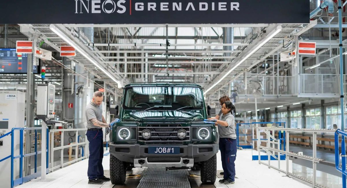 Ineos detiene la producción del Grenadier hasta 2025