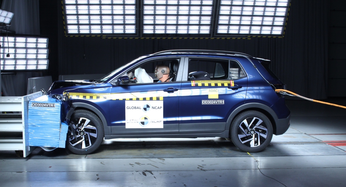 Volkswagen T-Cross obtiene cinco estrella por Latin NCAP