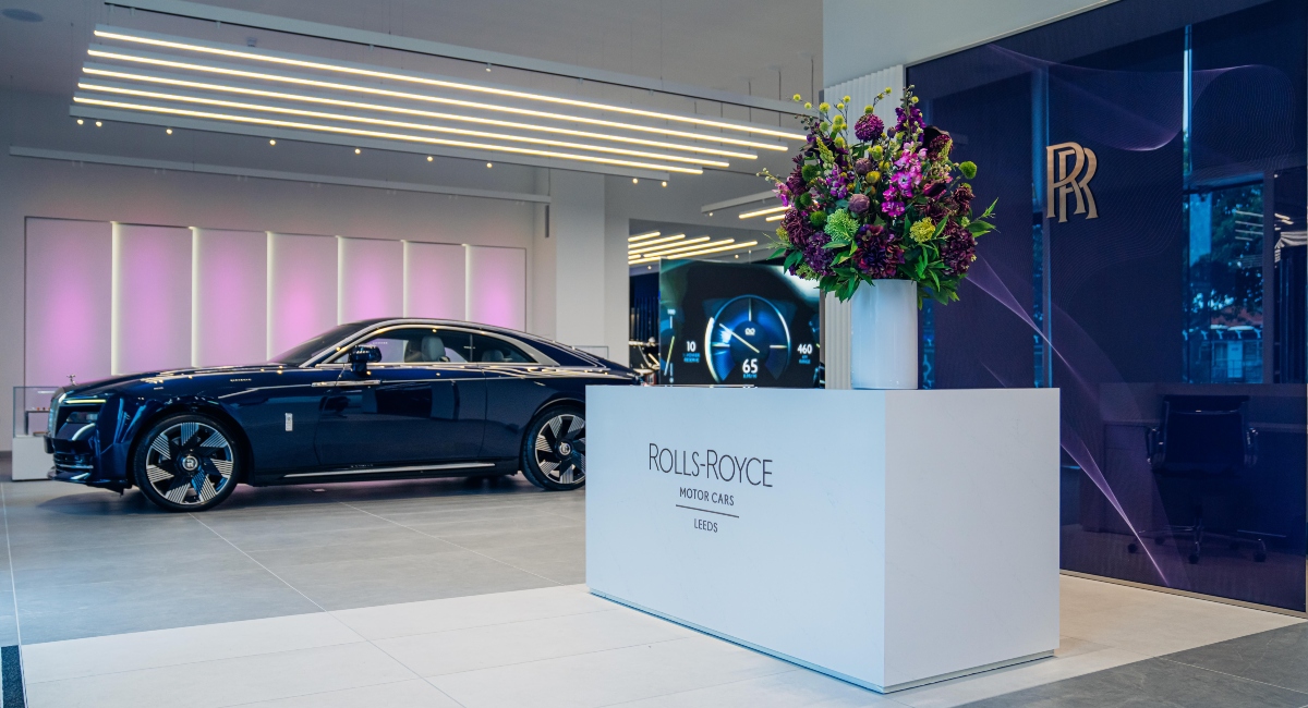 Rolls-Royce motor cars Leeds inaugura la sala de exposición de Lujo más Grande de Europa