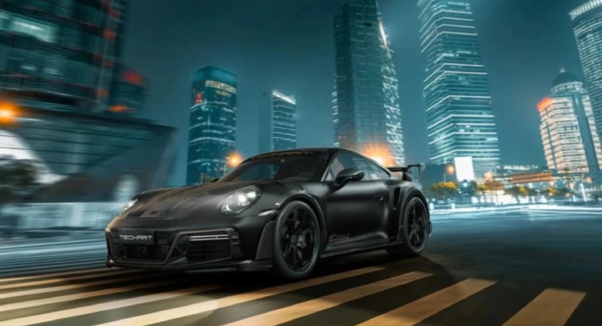 TechArt Monochrome: Celebra los 50 años del Porsche 911 Turbo
