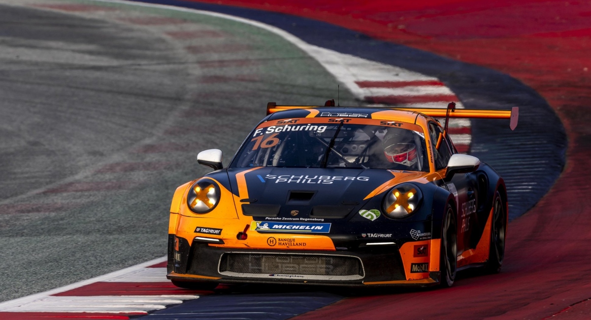 Flynt Schuring conquistó su primera victoria en la Porsche Carrera Cup