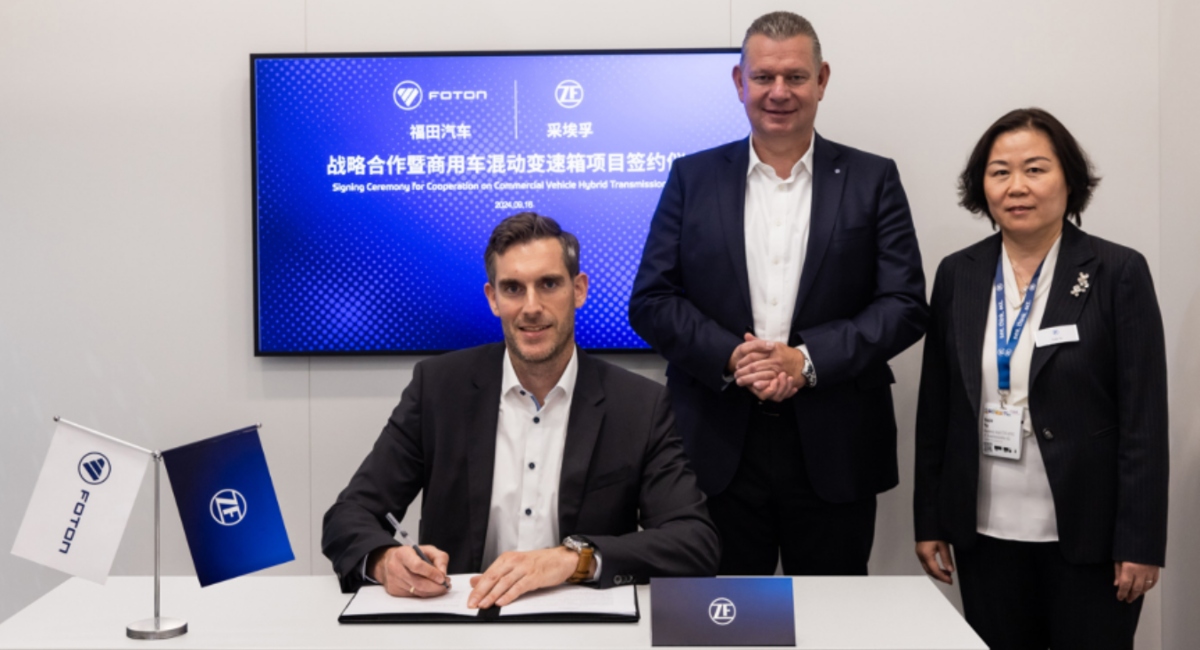 Foton y ZF: Innovación en sistemas híbridos para vehículos comerciales