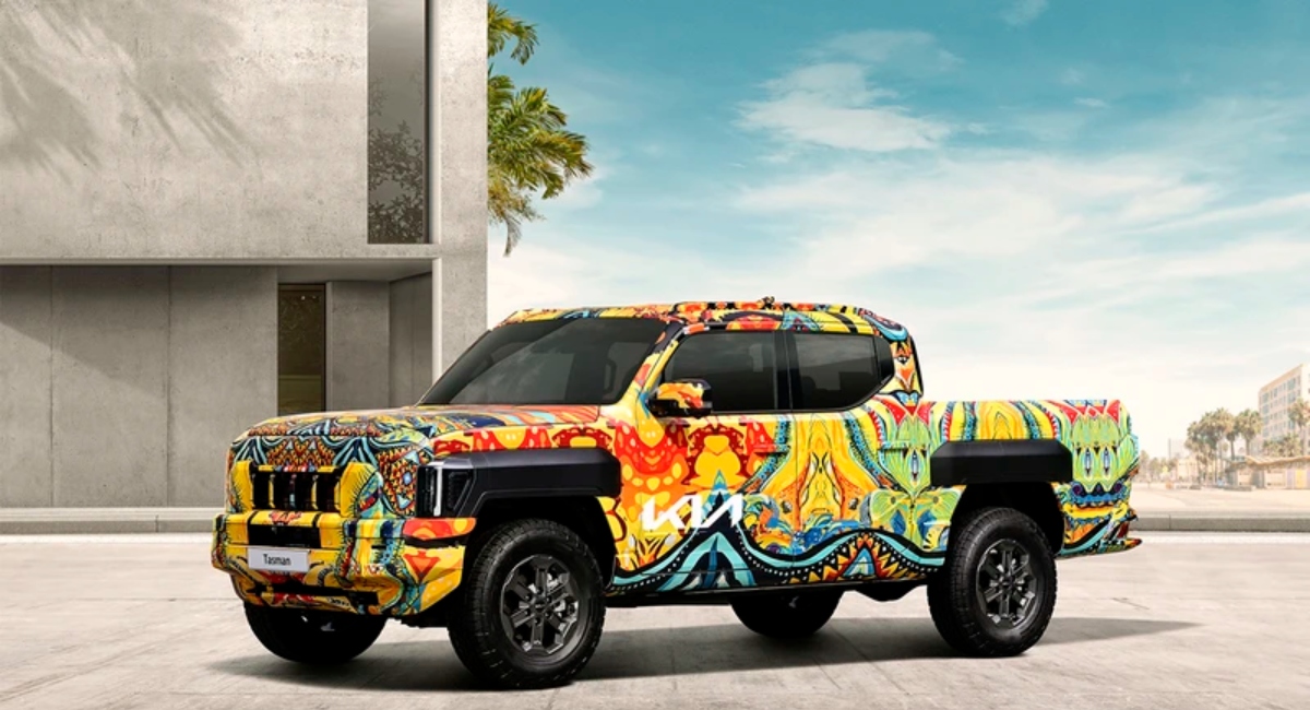 La nueva pickup mediana la “Kia Tasman”