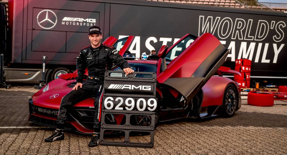 Mercedes-AMG ONE rompe su propio récord en Nürburgring-Nordschleife
