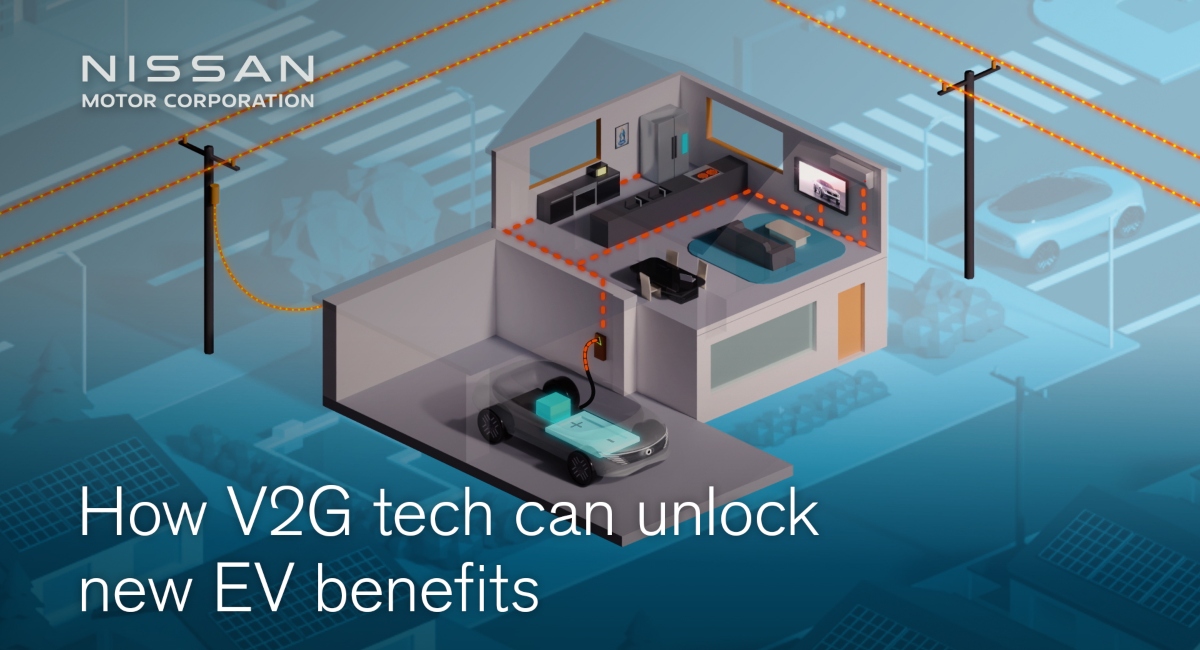 Nissan lanzará tecnología “Vehicle to grid” en 2026