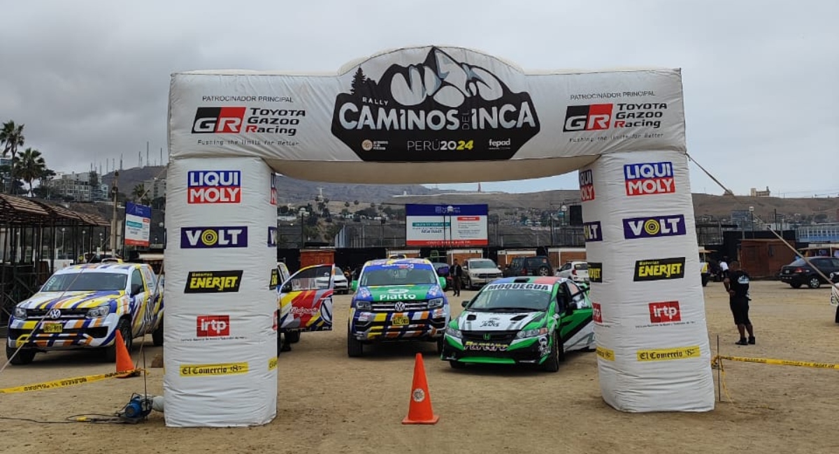 Último día de revisiones técnicas del rally caminos del inca 2024