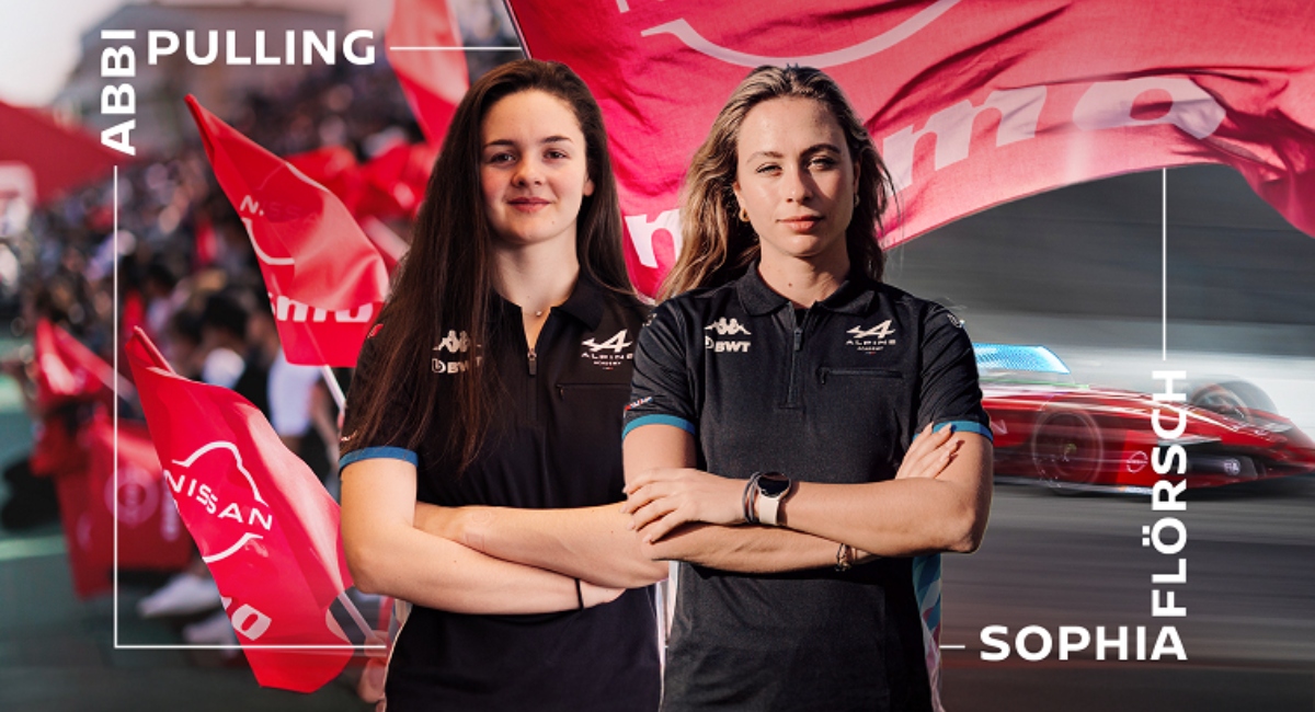 Nissan Fórmula E presenta a Sophia Flörsch y Abbi Pulling en prueba femenina