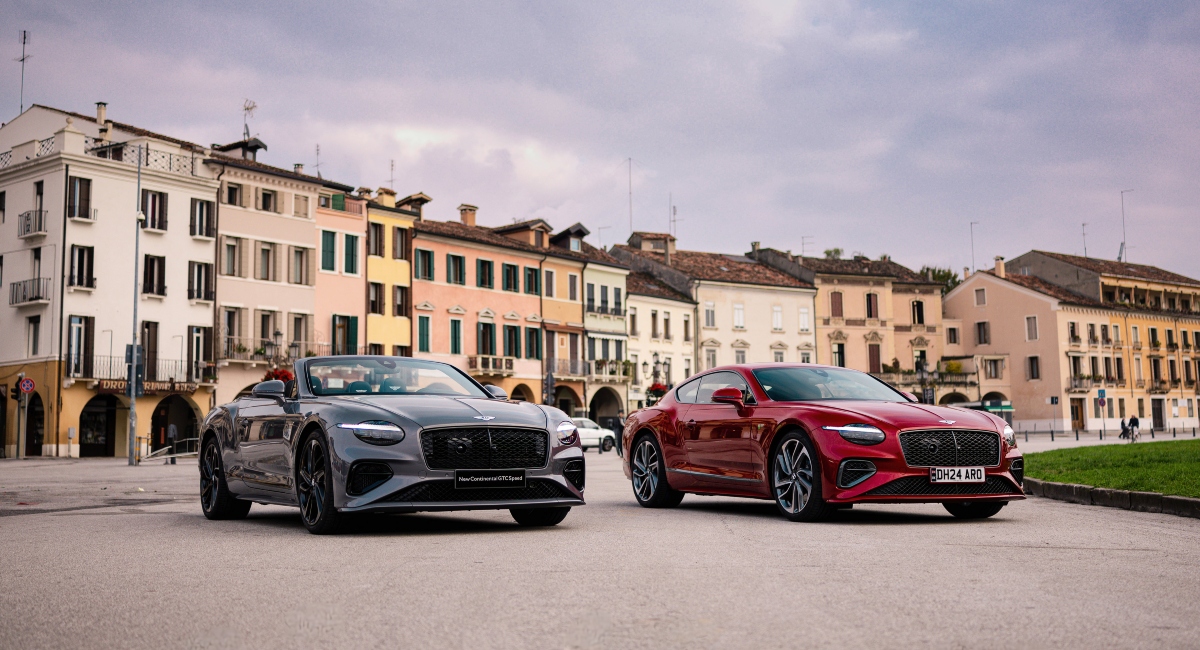 Celebración del quinto aniversario de Bentley Padova con el nuevo Continental GT
