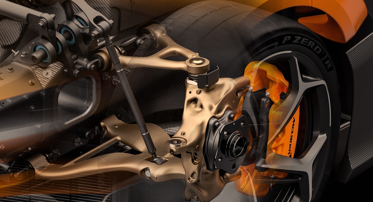 Divergent Technologies y Mclaren se unen para mejorar el W1