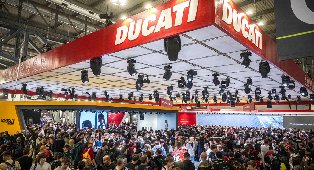 Ducati arrasa en el EICMA 2024 la feria de motos más importante del año