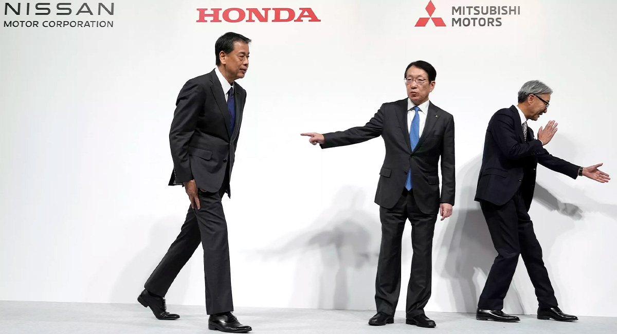 Nissan y Honda abren la puerta a Mitsubishi en su plan de integración