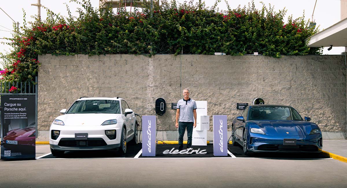 Porsche amplía su red de carga en Perú
