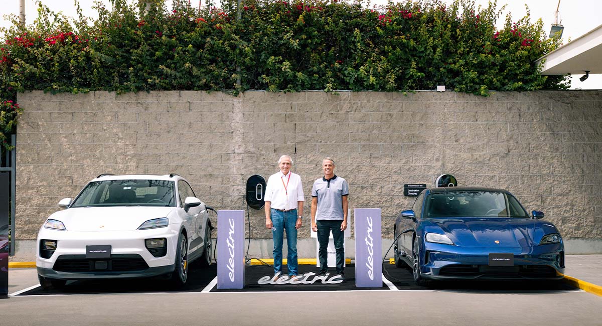 Porsche amplía su red de carga en Perú