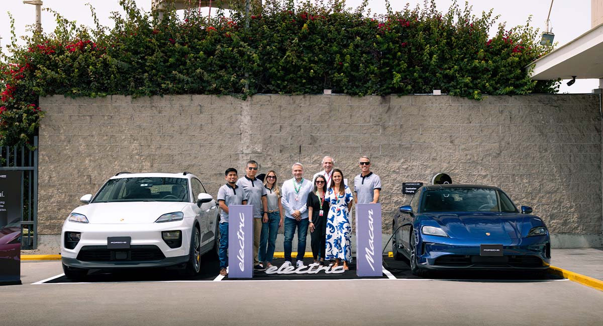 Porsche amplía su red de carga en Perú